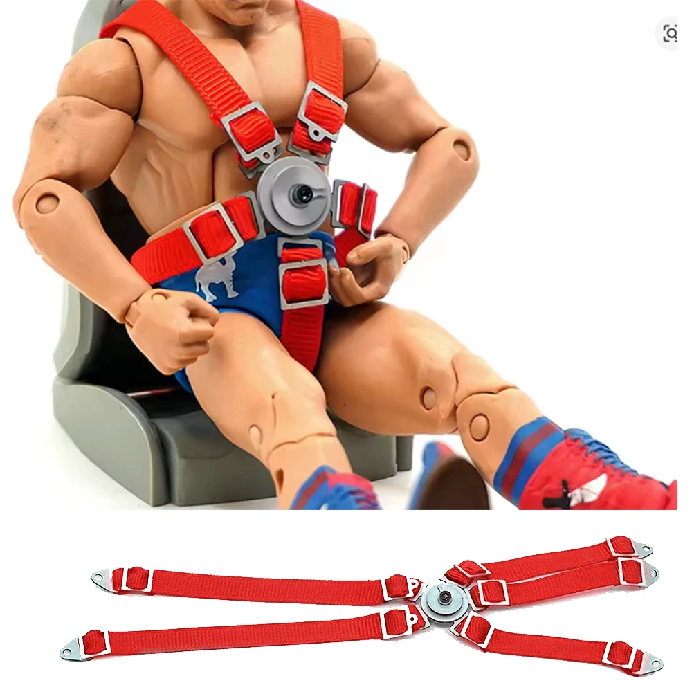 Simulação cabine cinto de segurança do carro cadeira modelo decoração cinto de segurança para 1/10 rc rastreador carro axial scx10 iii trx6 peças