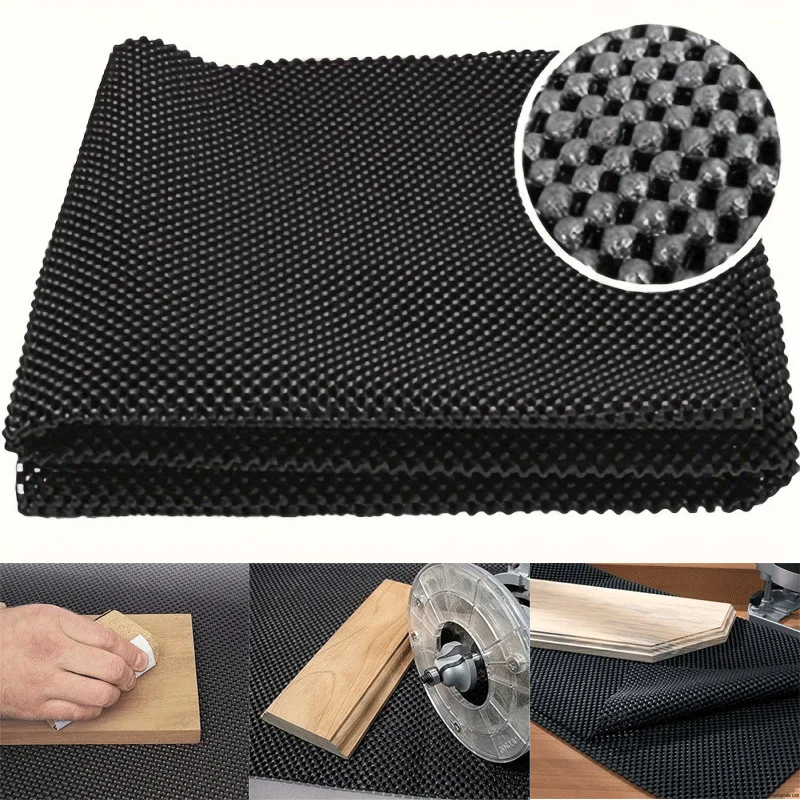 1 Stück 61 x 122 cm rutschfestes Anti-Rutsch-Fräser-Pad, ideal zum Schleifen, Routen, Holzarbeiten