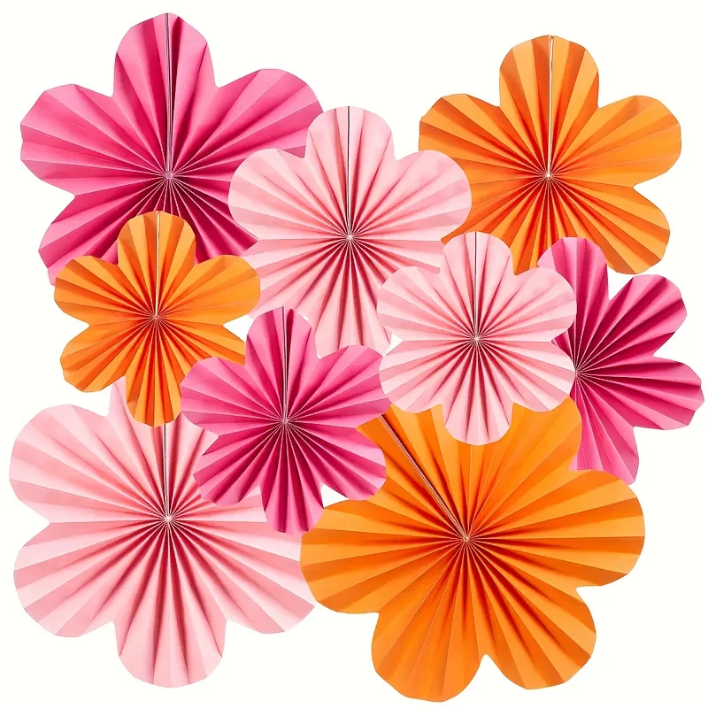 Blumen-Papierhängedekorationen, Feiertagsdekorationen für Valentinstag, Muttertag, Outdoor-Feiertagsdekoration