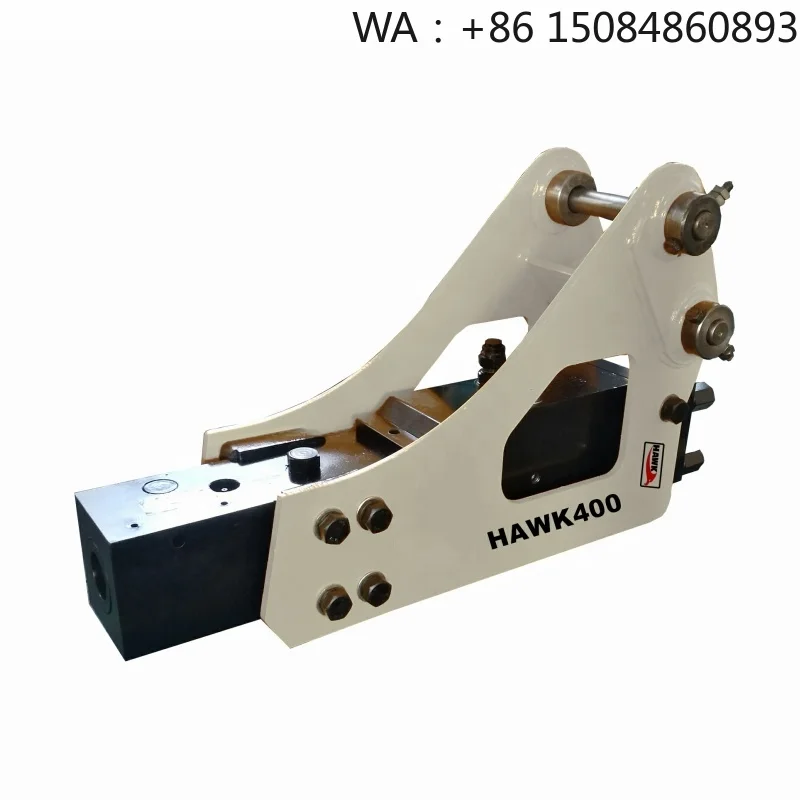 

Backhoe Loader Hydraulic Rock Breaking Hammer Attachment, Universal Loader Accessory For Road Quarry Stone Crushing Works