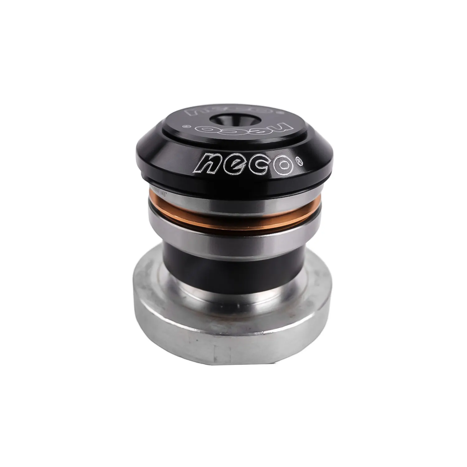 Neco H51 Bike Accessories 28.6MM Bmx/Road Bike Parts 9.4MM Height Bicycle Headset Aluminum Alloy