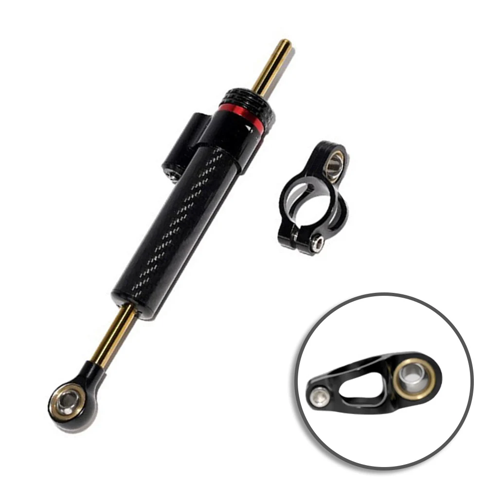 Steering Damper for Motorcycle Use on For Honda and For Kawasaki for bikes Featuring Speed Sensitive Damping Technology