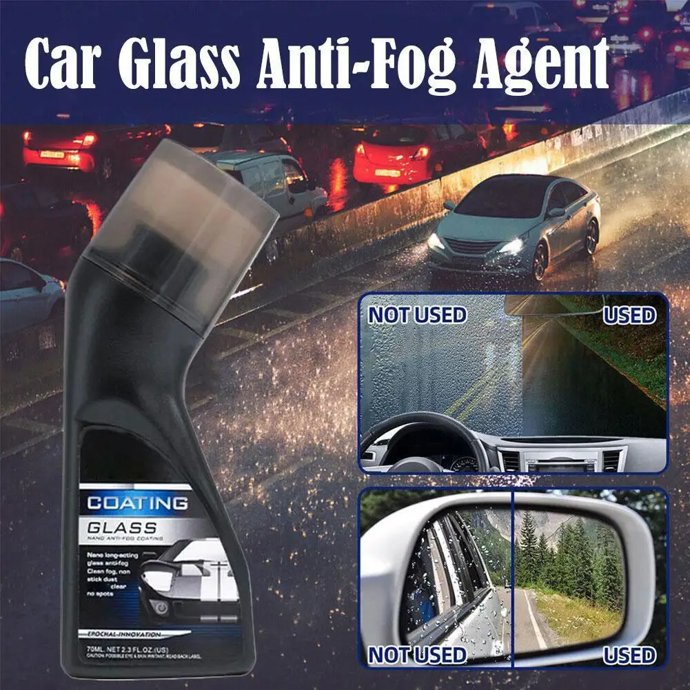 Motorcycle Anti Fog Agent Helmet Lens Wiper Rearview Mirror Glass Liquid Windscreen Fog Repellent Spray for Car Accessories