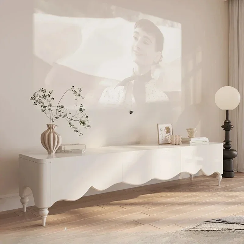 

A15 French TV Cabinet Living Room Home Advanced Modern Minimalist Floor Cabinet