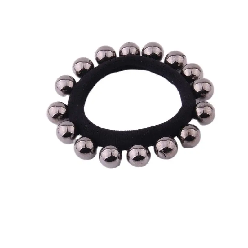 Newest Pearls Gum for Hair High Elastic Rubber Bands for Women Quality Beads Hair Rope Luxurious Solid Pearl Ponytail Holders