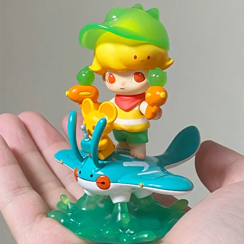

POP MART Water Party Series Blind Box Anime Action Figure Surprise Mystery Box Doll Guess Bag Gift
