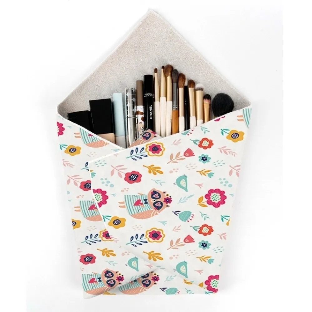 Self-Adhesive Camera Wrap Cloth Reusable Cute Printed Magic Protective Pouch Portable Flexible Inner Sleeve Pouch For Tablet