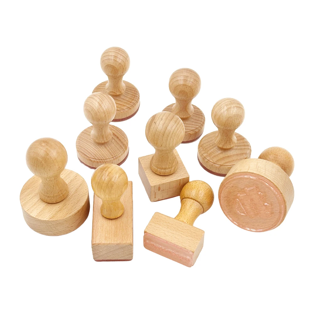 Personalisierter Holz-Stempel mit Logo, individuell gestaltbarer DIY-Holzgriffstempel, Stempel mit individuellem Muster für Hochzeitsverpackungen und Scrapbooking – Detail 7