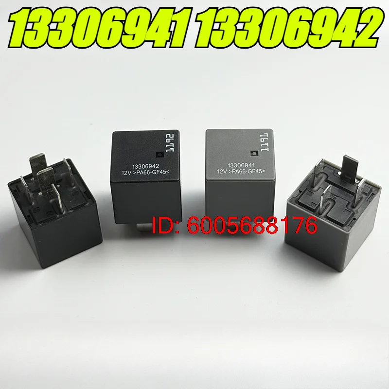 （Brand New）5pcs/lot 100% original genuine relay:13306941 13306942 12VDC 4PINS 5PINS Automotive relay