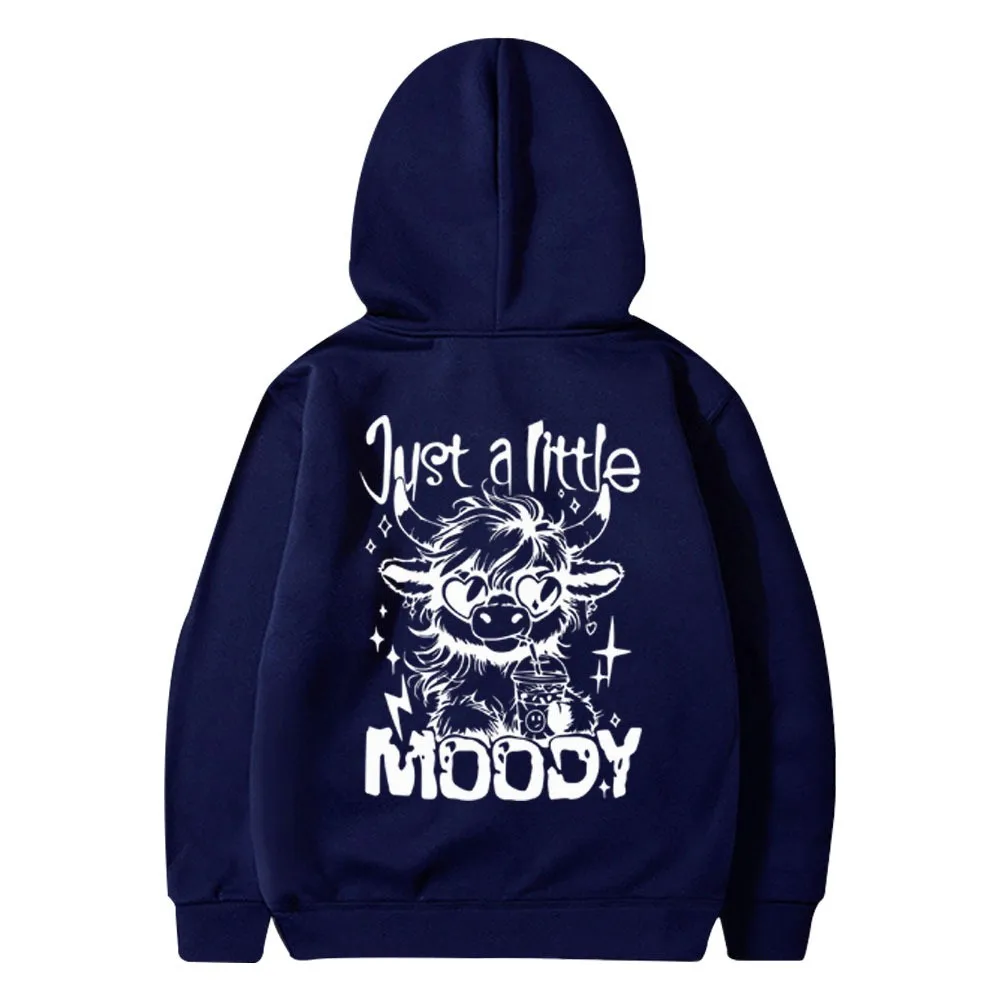 Bluza z kapturem w stylu amerykańskim, unisex, na wiosnę i jesień 2025, casualowy trend, modny nadruk.