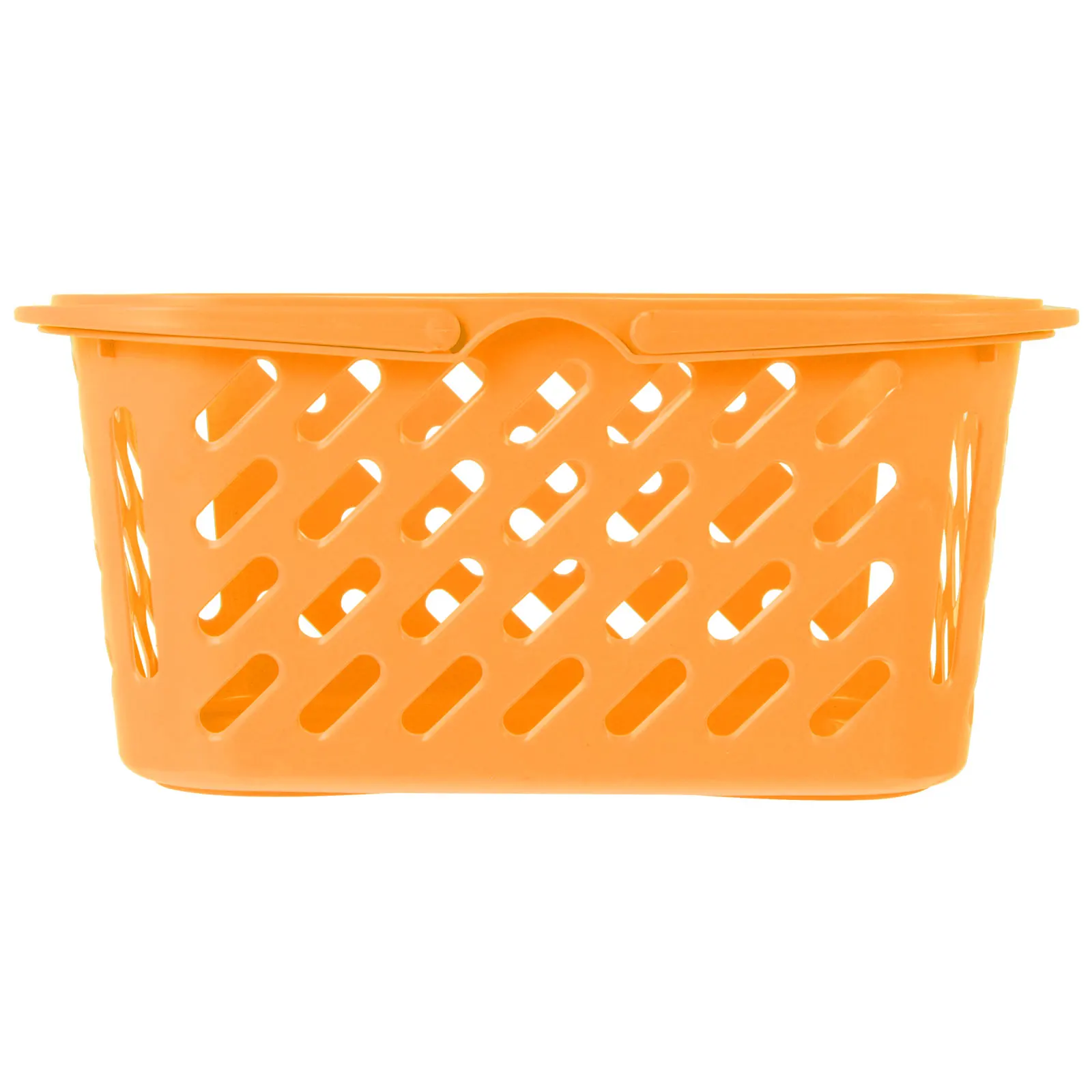 

【】Heavy Duty Plastic Shopping Basket Household Storage Basket Large Capacity Portable Organizer For Bathroom Toiletries