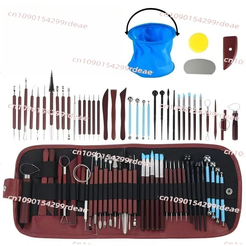 

36-piece set of pottery tools, clay sculpture carving knives, soft clay tools, DIY stone clay tools