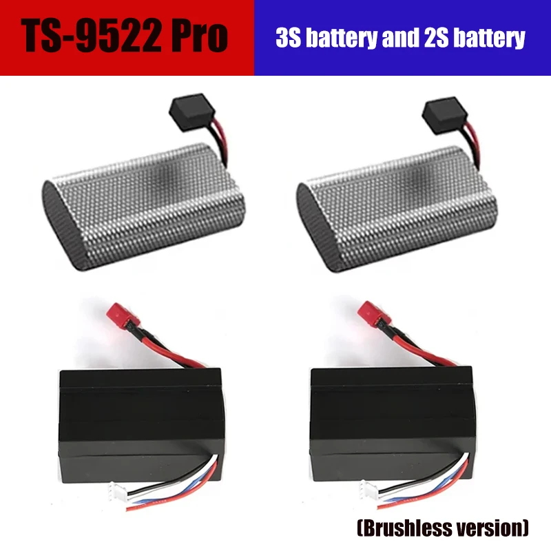 11.1V 3s, 2000 mAh Battery / 7.4V 2S 1600 mAh Battery Are Suitable for Various Remote Control Vehicle Models, Such as 9522-5