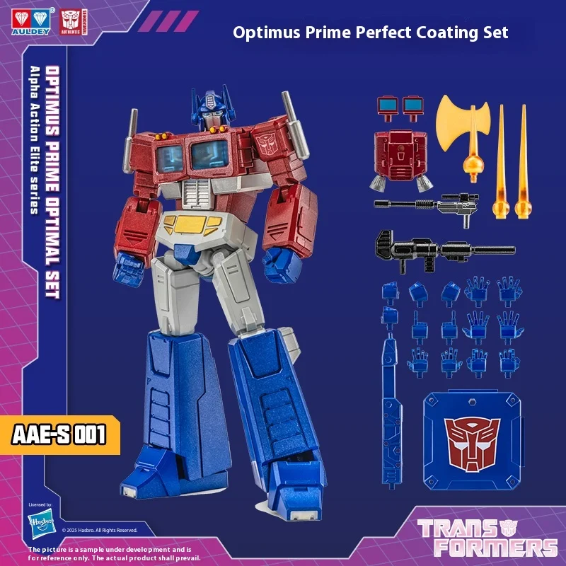 AULDEY AAE Transformers G1 Optimus Prime Starscream Espelho de coroação Soundwave Conjunto de revestimento premium - Presente para meninos e meninas