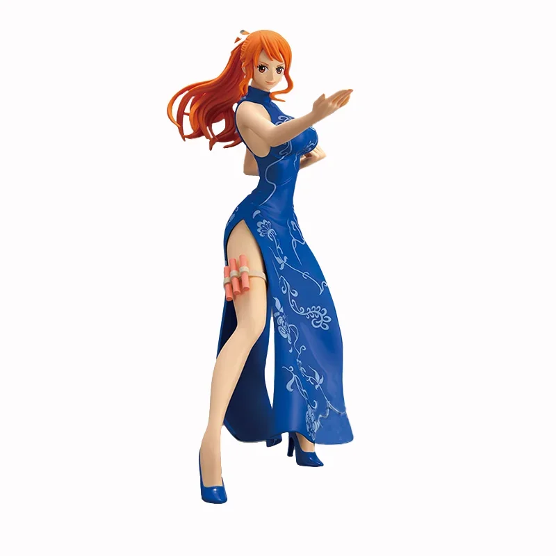 One Piece Glitter&glamours Nami Pvc Anime Action Figure Collectible Model Cartoon Decor Toys Adult Kids Toy Birthday Gifts