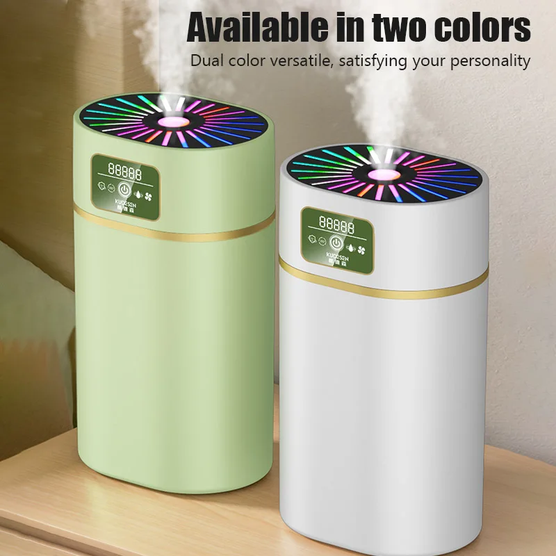 1100ML USB Air Humidifier Home Mute Bedroom Desktop Aroma diffuser Large Capacity Colorful Night Light Ultrasonic humidificador