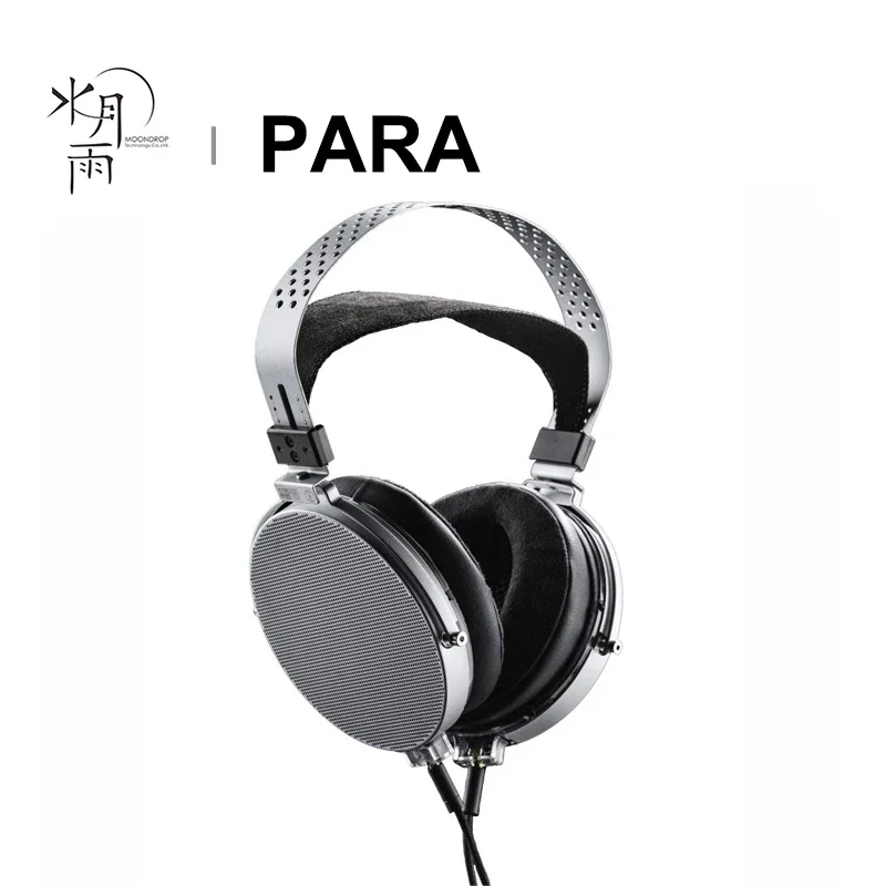 

MOONDROP PARA Full-Size Planar Headphone Large 100mm FDT Diaphragm N52 Magnetism Dula 3.5mm Interchangeable Cable