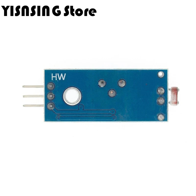 5Pcs Photosensitive brightness resistance sensor module Light intensity detect New