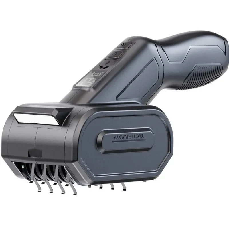 for Electric Stainless Steel Shrapnel BBQ Grid Cleaner Outdoor Oven Washable Rechargeable BBQ Brush