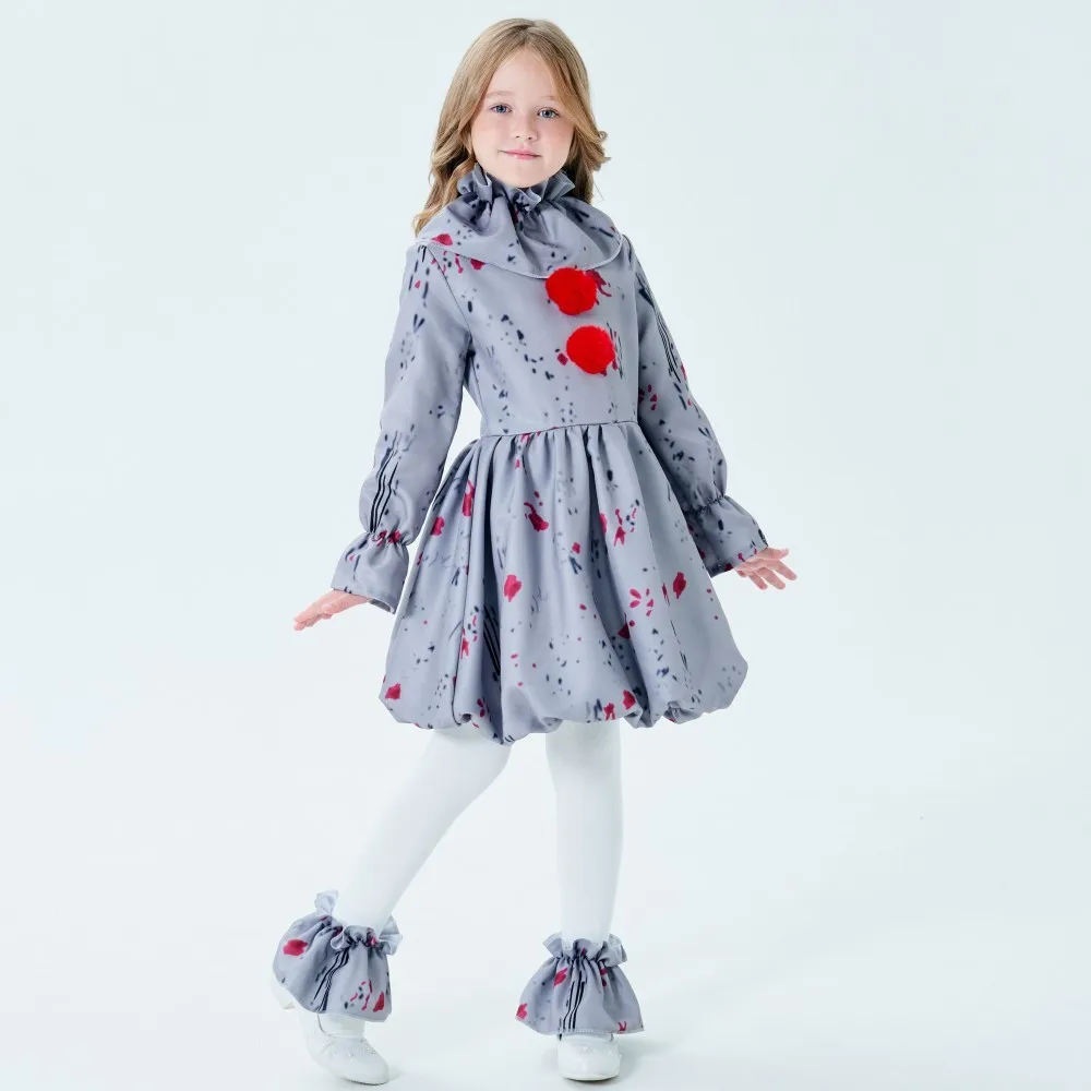 أزياء الهالوين الجوكر التأثيرية للأطفال قيامة ملابس الجوكر ملابس المسرح العرقية للسيدات الفاخرة #4