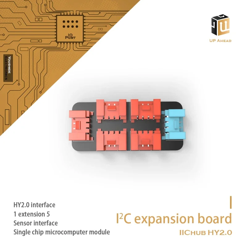 

I2C Uitbreidings Î Iichub HY2.0 Интерфейс 1, расширение, 5-сенсорный интерфейс, интерфейс модуля Mcu Uitbreiding