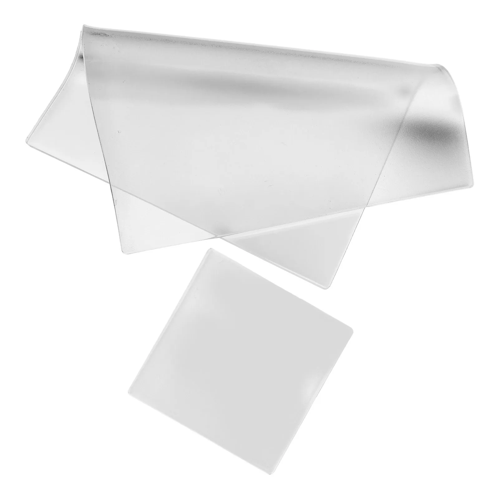 프린팅용 재사용 가능한 젤 플레이트 2개, 어린이 모노프린트 패드, 매끄러운 인쇄용품, DIY 아트 공예 젤리 플레이트