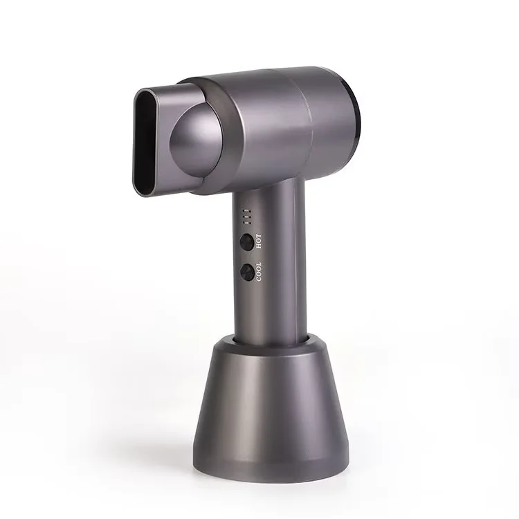 Лидер продаж, портативный дорожный фен, беспроводной фен 300 Вт с зарядной док-станцией, зарядный фен