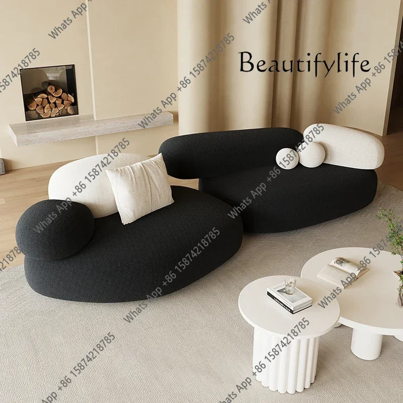 

Xc A44 Minimalist Designer Living Room Sofas Bedroom Lounge Small Couch Outdoor Sofa Relaxing Hallway Divano Entrance Hall Furni
