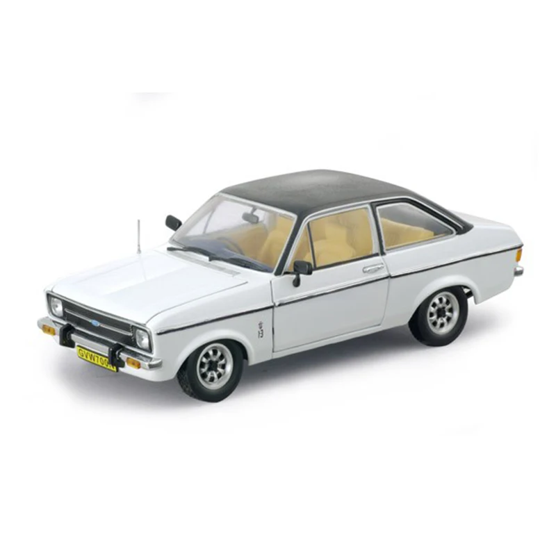 

Литой оригинальный масштаб 1/18 Ford Escort MK2, модель автомобиля из сплава с имитацией Чиа, статическая коллекционная игрушка, подарок, сувенирное украшение