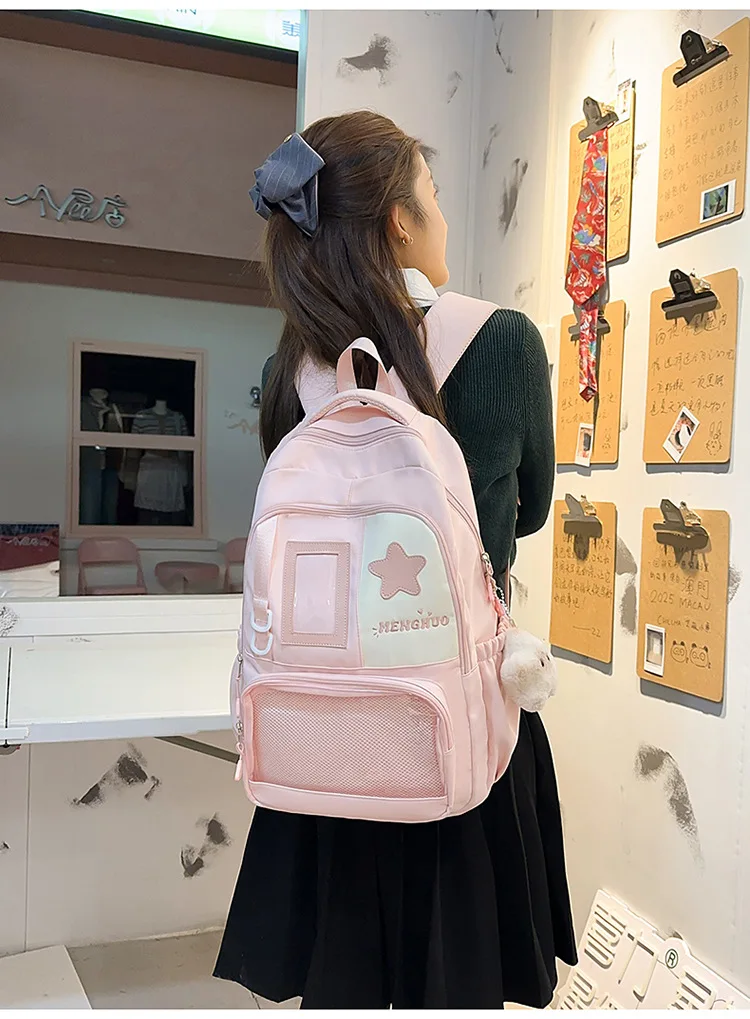 Kawaii Starry Preppy Harajuku Ita Backpack