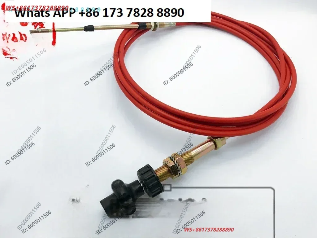Applicable to manual throttle cable modification of Kobelco Daewoo Modern  excavator throttle cable
