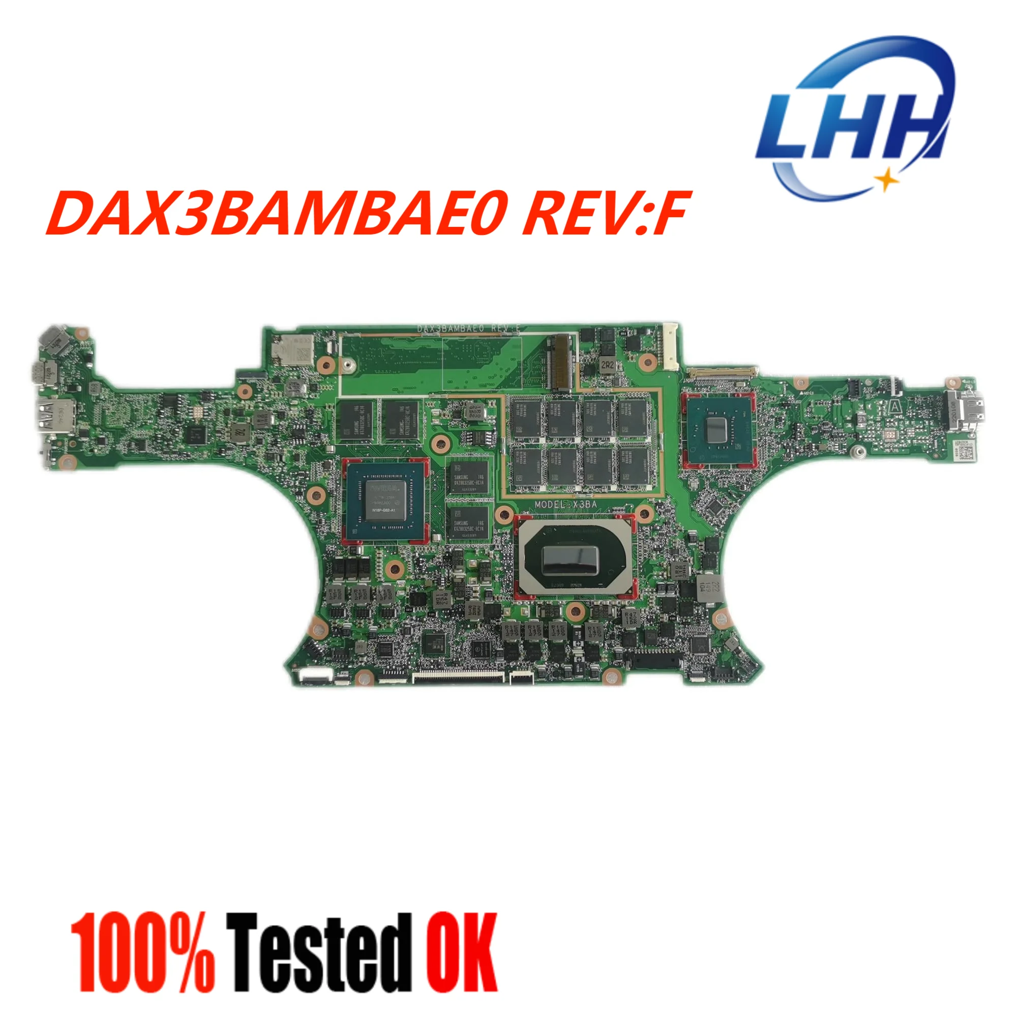 

Материнская плата для HP DAX3BAMBAE0 REV:E, системная плата со стандартной памятью 16 ГБ, 1650Ti, 4G