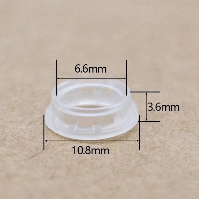 30pcs for Ford Chevrolet Fuel Injector Plastic Washer Spacer Seal Pintle Cap OEM 9202100 10.8*6.6*3.6mm VD-PS-31014