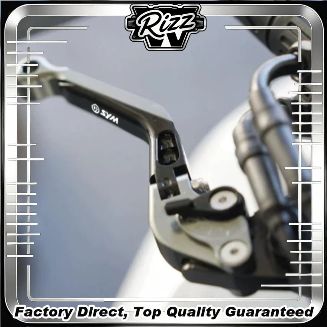 【Factory Direct】For SYM Fiddle DX158 special modification accessories: brake horn, hand brake lever folding pull rod accessory