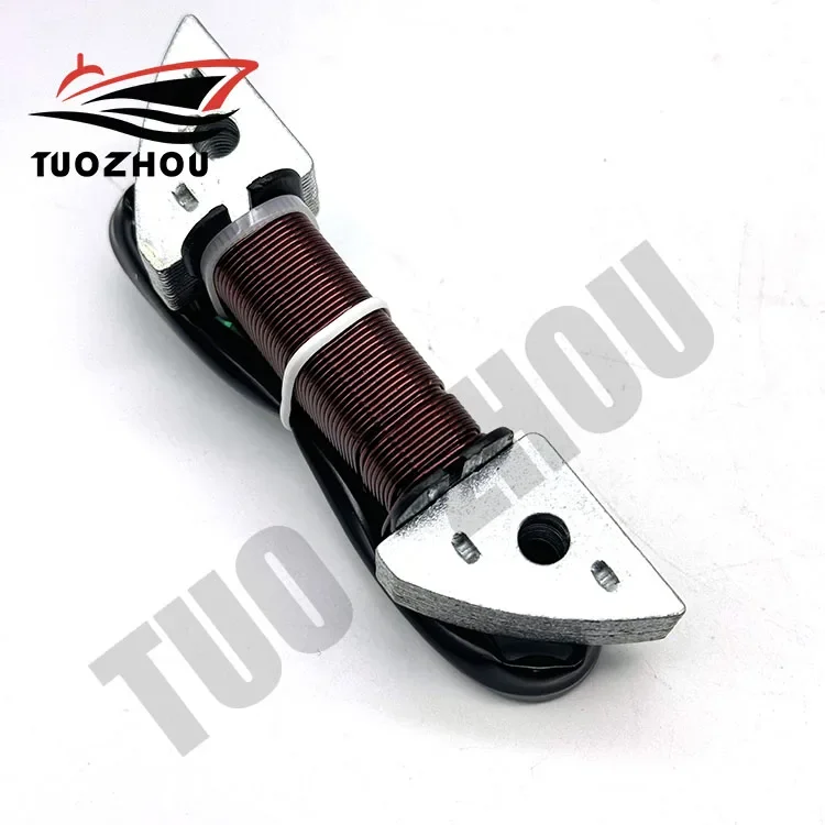 3B2-06123 Alternator Charge Coil For Tohatsu Outboard Motor 2 Stroke 8HP 9.8HP Parsun Hidea HDX 3B2-06123-1 3B2061231 M8/9.8B