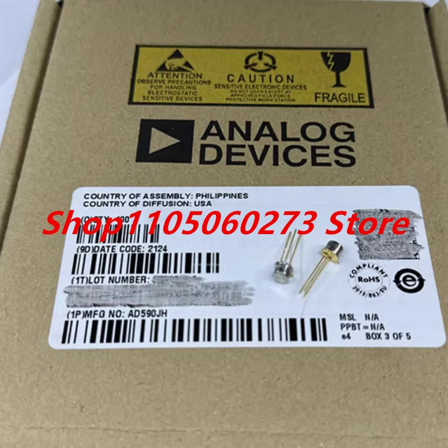 [Uxin Electronics] Original genuine AD590JH TO-52-3 double-ended IC temperature sensor ±5°C