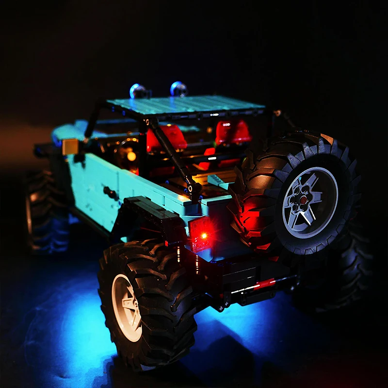 DIY RC LED Light Kit para Lego Technical Sports Car, apenas luz LED sem Blocos Modelo, T5010