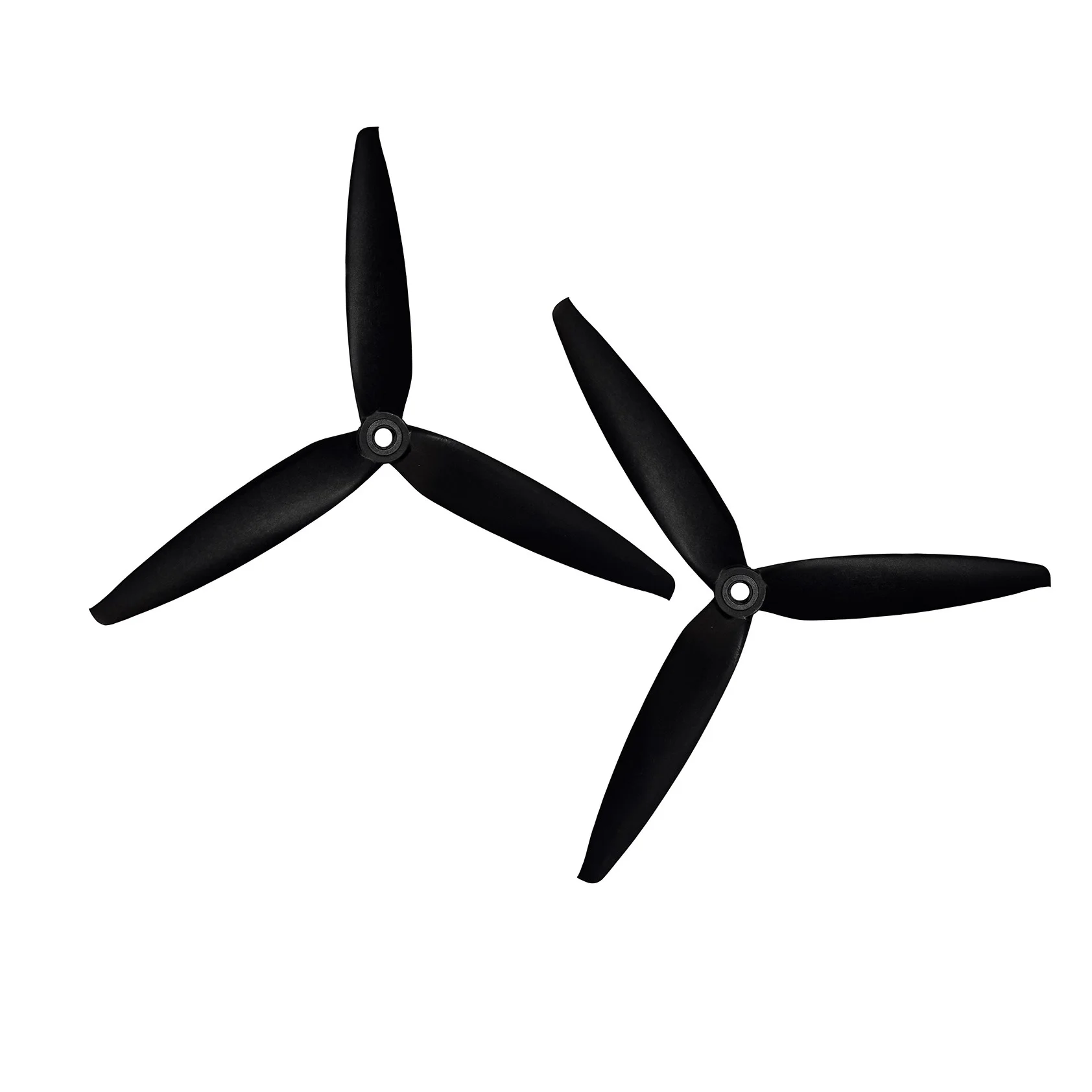 4 stks 7x4x3 7040 7 inch Duurzaam Tri-Blade Zwart (2CW + 2CCW) Nylon voor FPV RC Drone