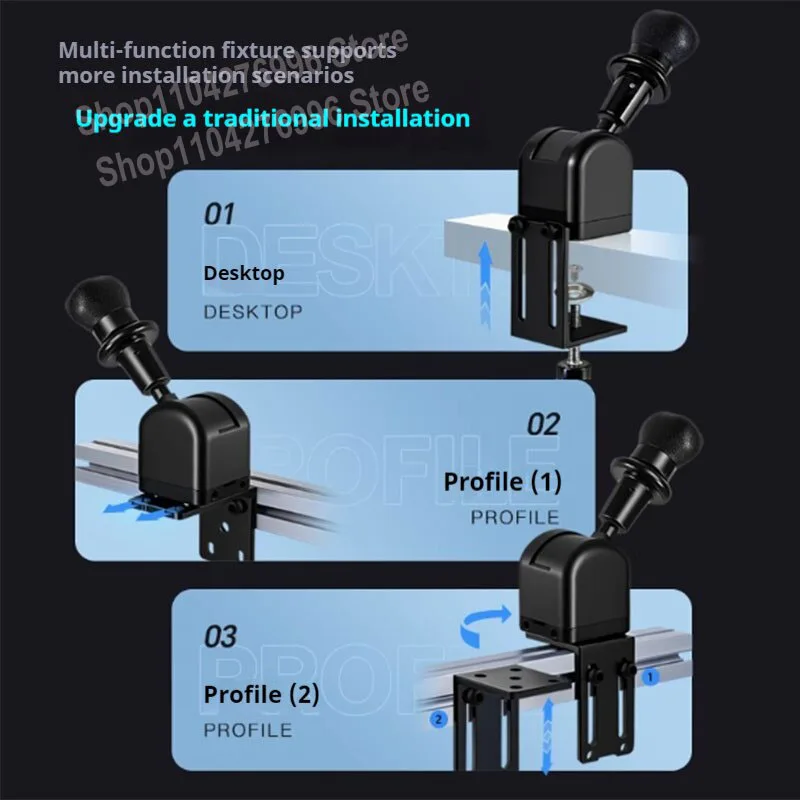 Simulated Racing Car Air Brake Truck Game Air Brake Sound Effect PC-USB For ETS2 European/American Truck Fo Logitech G27 G29 view 6
