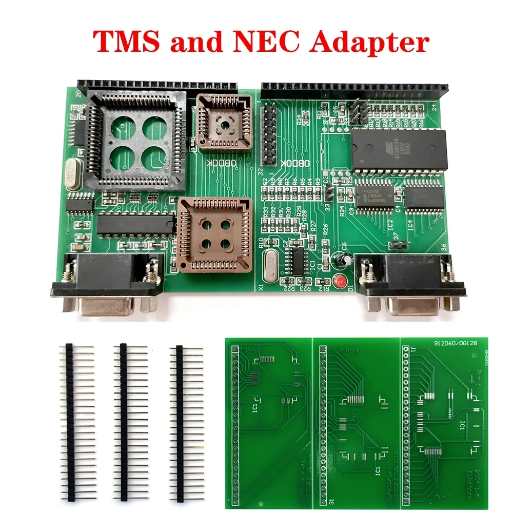 TMS and NEC Adapter for UPA USB Programmer V1.3 Eeprom Board Reader Auto ECU Chip TOOL Works with USB-UPA 1.3 Series Adapter