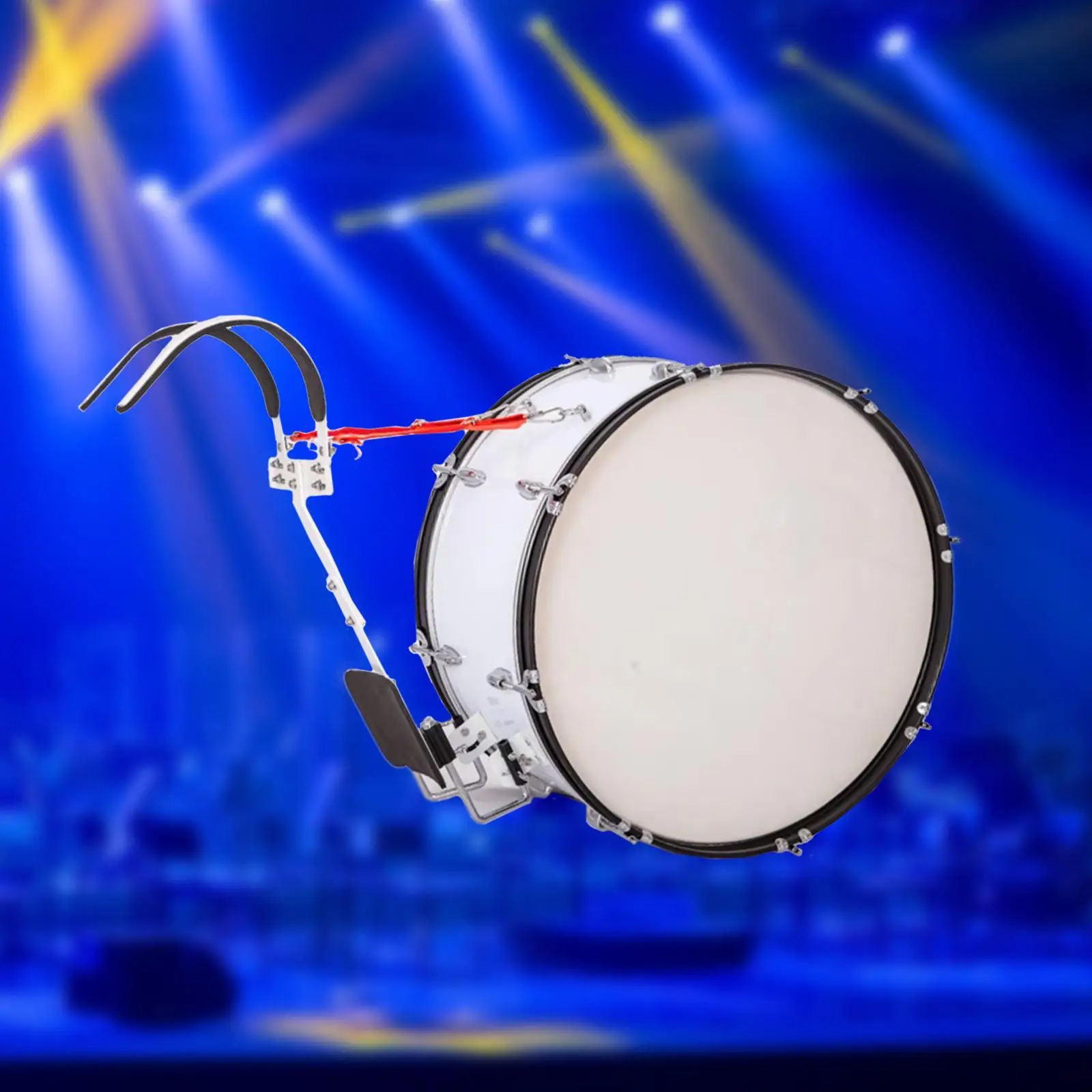 

Ремень-держатель для бас-барабана из алюминиевого сплава, крепление для малого барабана, аксессуары для ударных инструментов