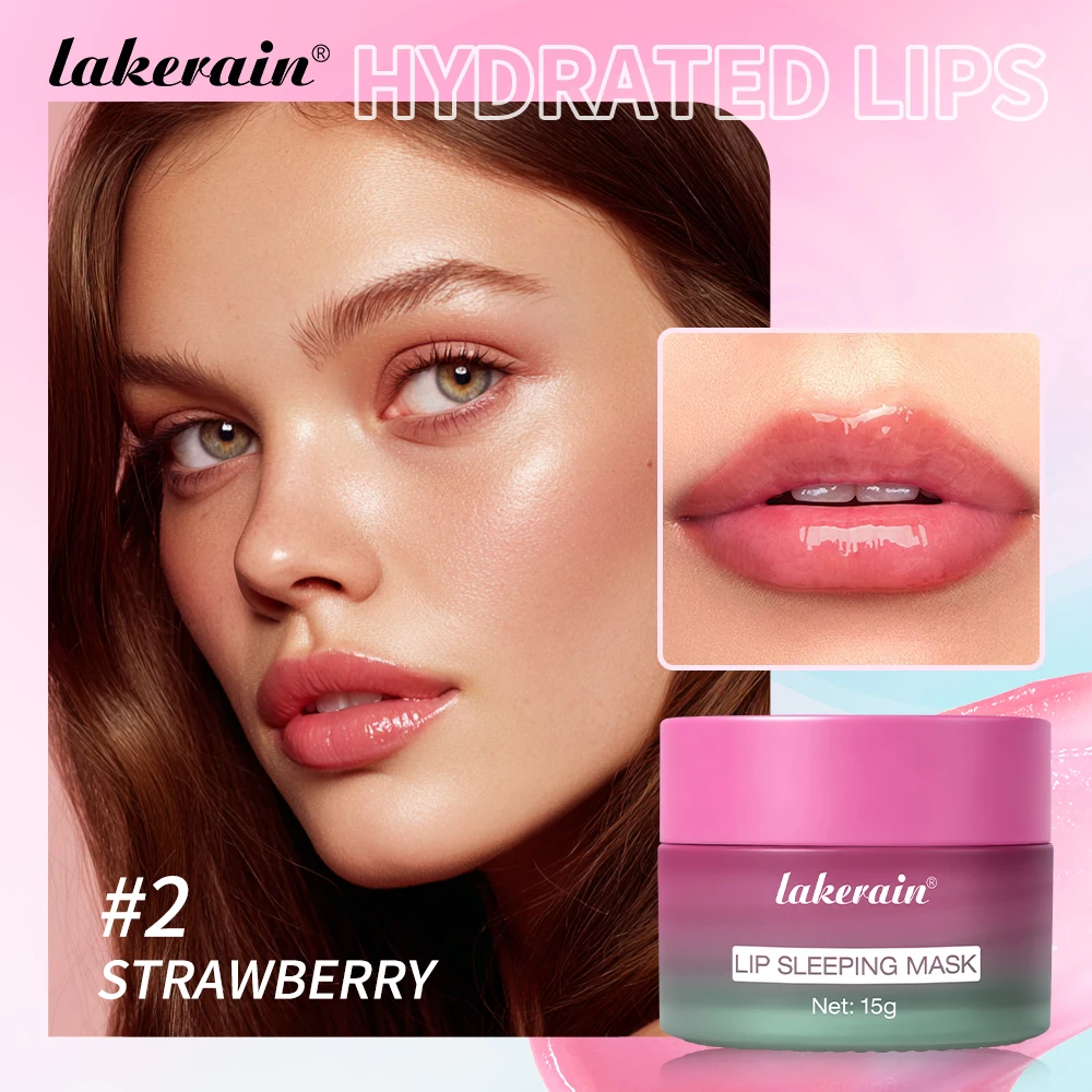 قناع الشفاه المغذي ترطيب الشفاه الجافة المتشققة العناية بالبشرة ماكياج بين عشية وضحاها بلسم الشفاه ثنائي اللون لتقليل خطوط الشفاه مستحضرات التجميل