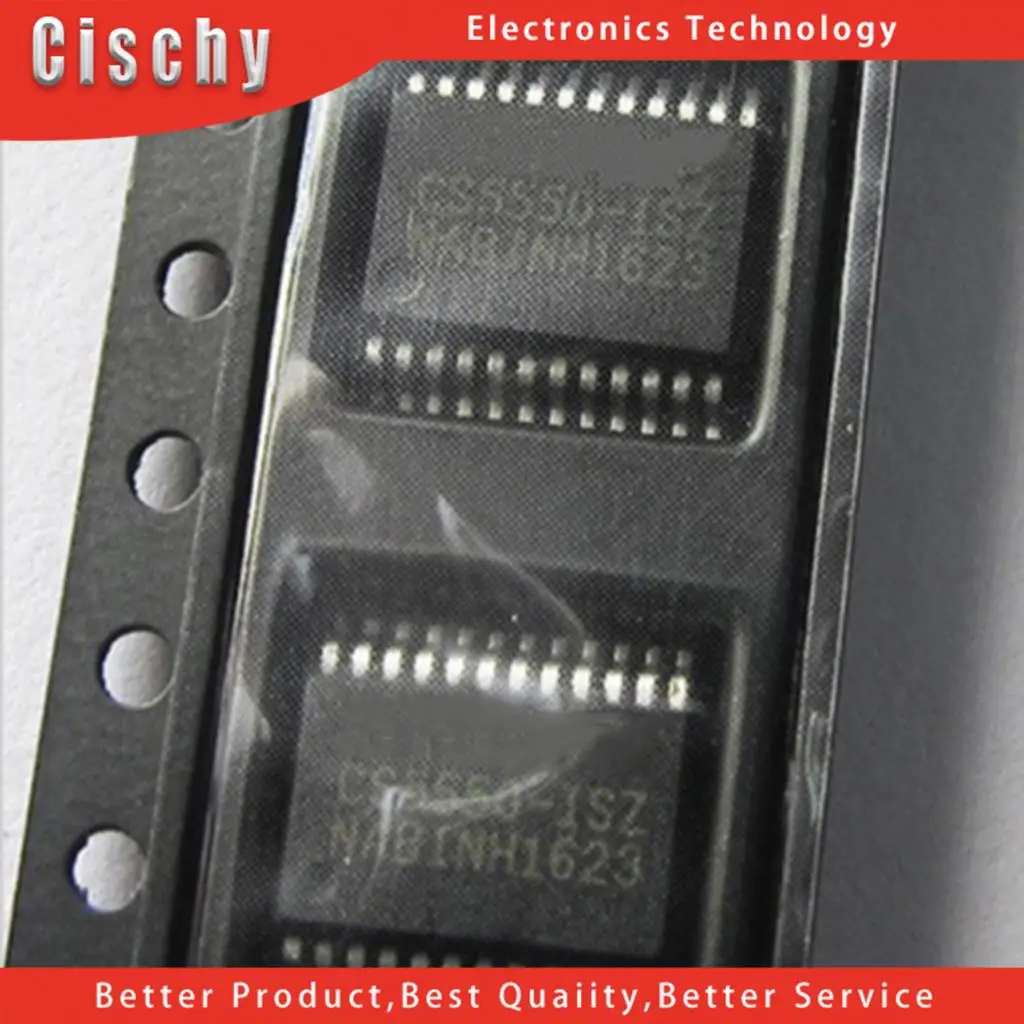 

5pcs/lot CS5550-ISZ CS5550 SSOP-24 In Stock