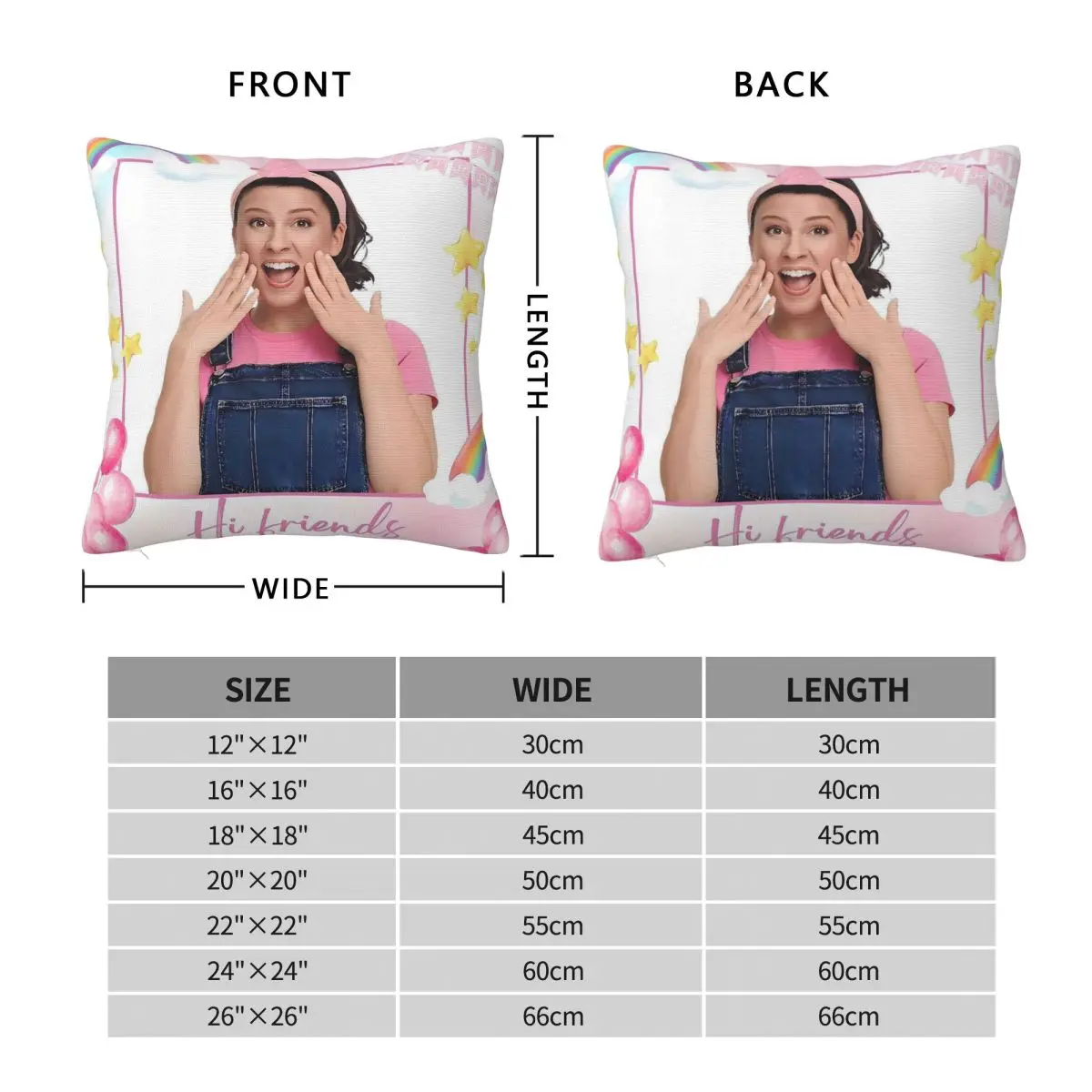 ملكة جمال راشيل الكرتون التلفزيون وسادة غطاء غطاء الوسادة لينة كيس وسادة مخصص الرجعية العصرية سادات لحفل زفاف ديكور المنزل