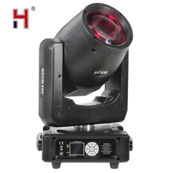 Lyre Mini Beam Bulb 230W Sharpy 7R Moving Head Lighting Rotatable Double Prism For Nightclub Party Professional Stage Lighting