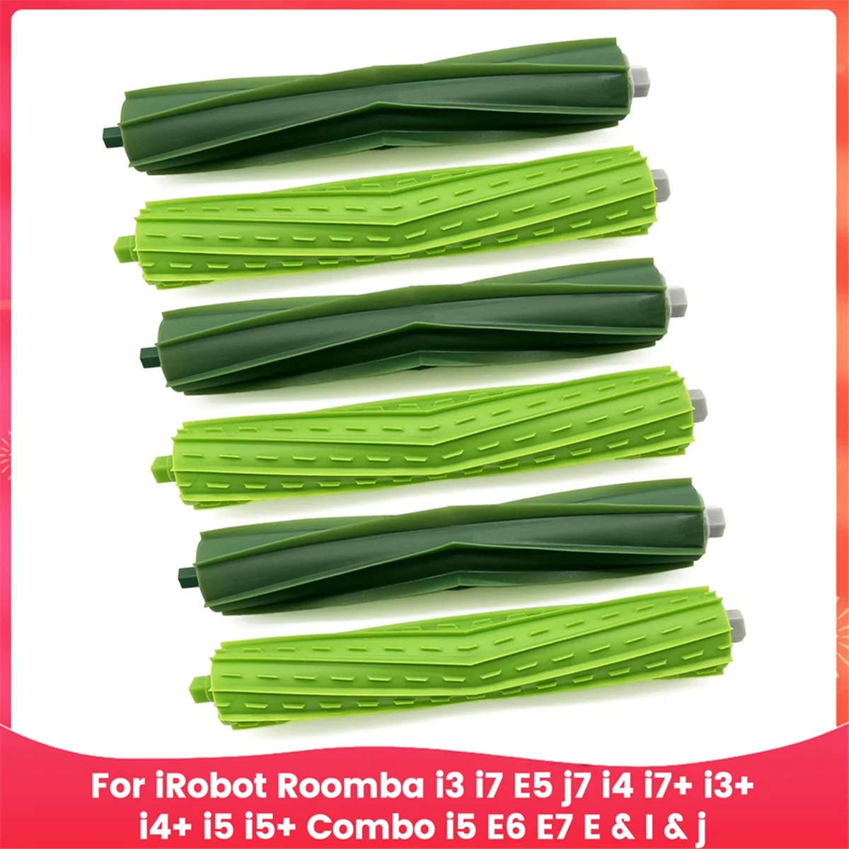 BISMZ แปรงลูกกลิ้งสําหรับ IRobot Roomba I3 I7 E5 J7 I4 I7 + I3 + I4 + I5 I5 + Combo I5 E6 E7 E & I & J Series อะไหล่เครื่องดูดฝุ่น