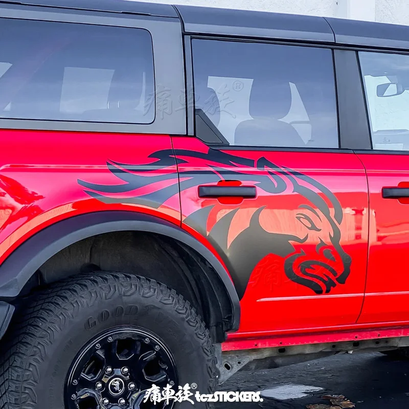

FOR Ford Bronco Car sticker body exterior modification special fashionable sports Vinyl Decals accessories