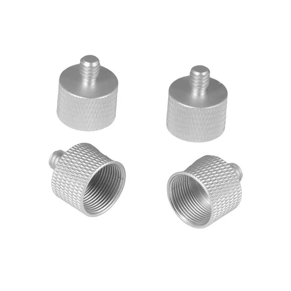 Male to Female 5/8'' to 1/4" Thread Laser Level Rangefinder Screws Mic Thread Adapter Microphone Tripod Adapter Mic Converter