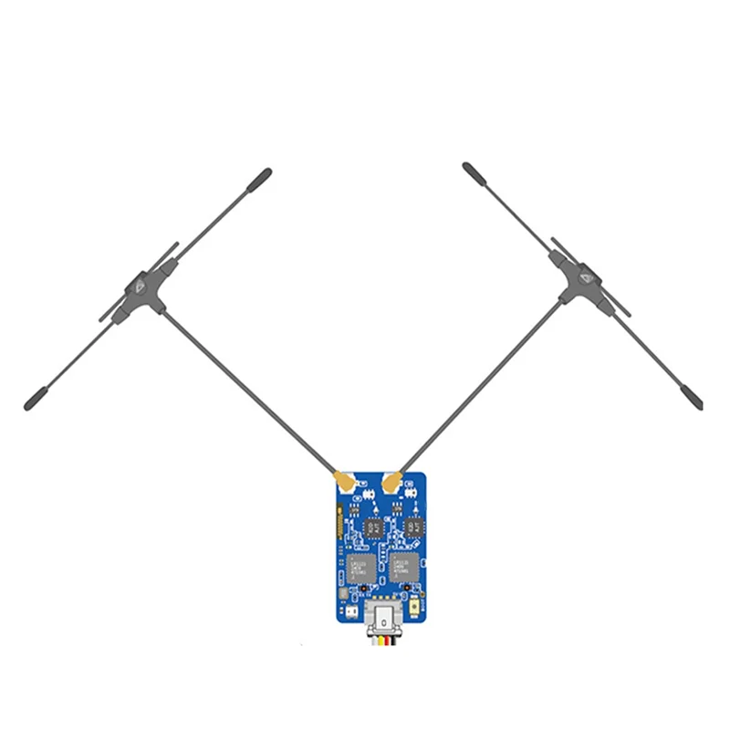 900 МГц 2,4 ГГц 915M ELRS двухдиапазонный приемник Gemini RX Expresslrs TCXO для RC FPV Racing Long Range Drone B-Y41A