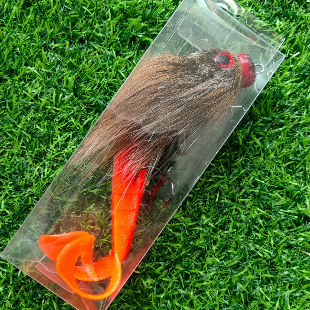 22 Cm/36G Multi Jointed Swimbait Harde Kunstaas Muis Vissen Lokken Voor Snoek Bass Zachte Kunstmatige visaas